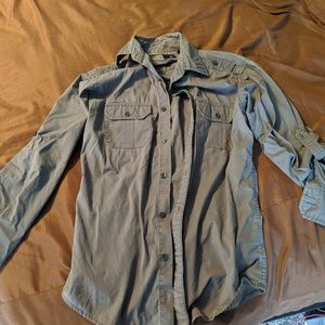 Small Shirt. Super comfortable.